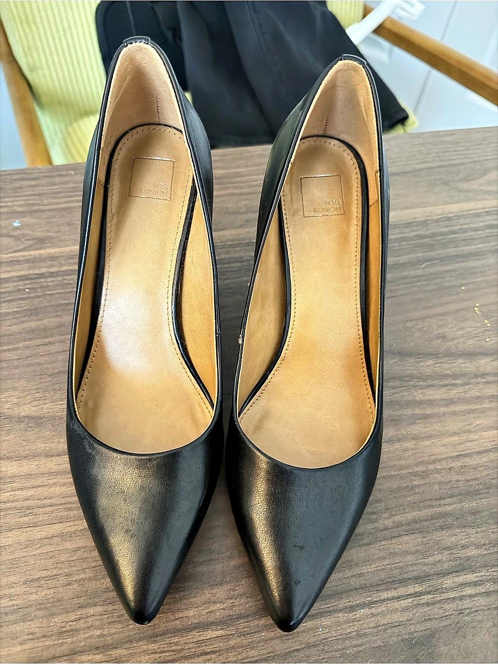 Nordstrom 14th and Union  Black Pointed Toe Pumps
